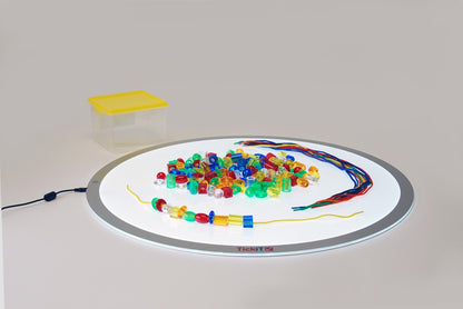 TickiT Translucent Jumbo Lacing Beads