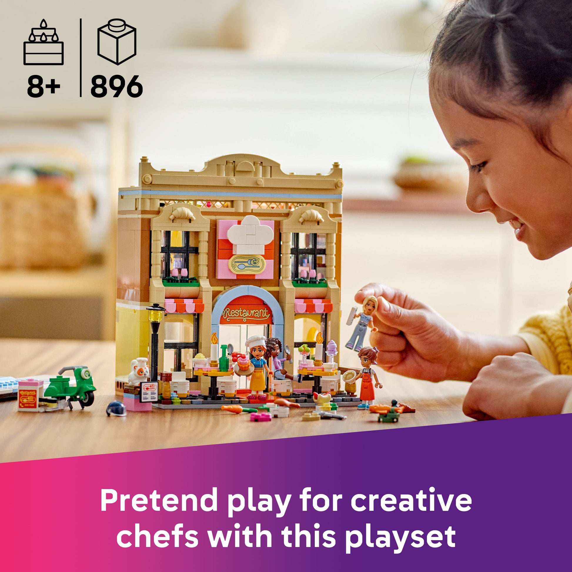 Lego Friends 42655 Restaurant and Cooking School
