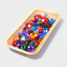 Grimms 100 Small Acrylic Glitter Stones