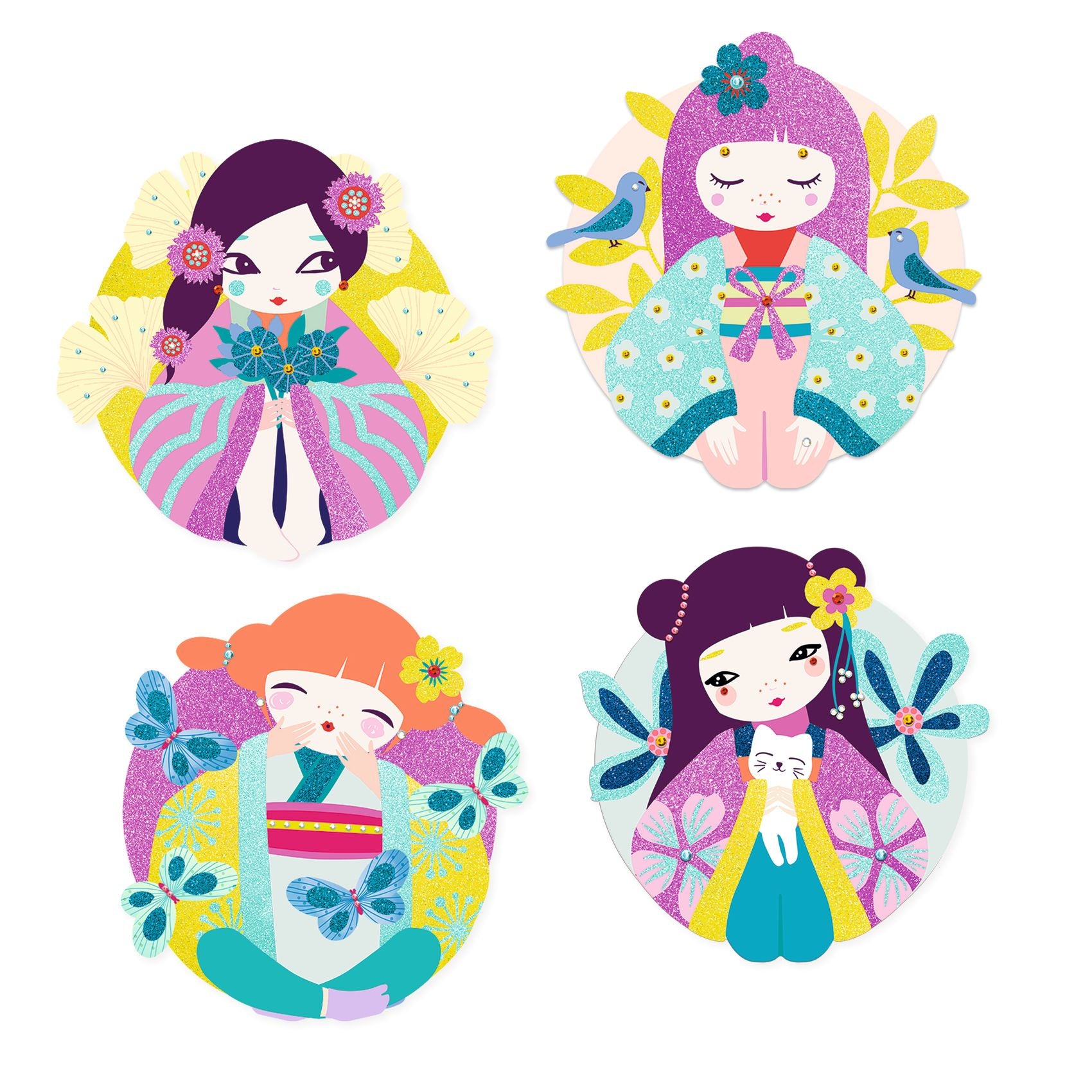 Djeco Onnanoko Glitter & Gems