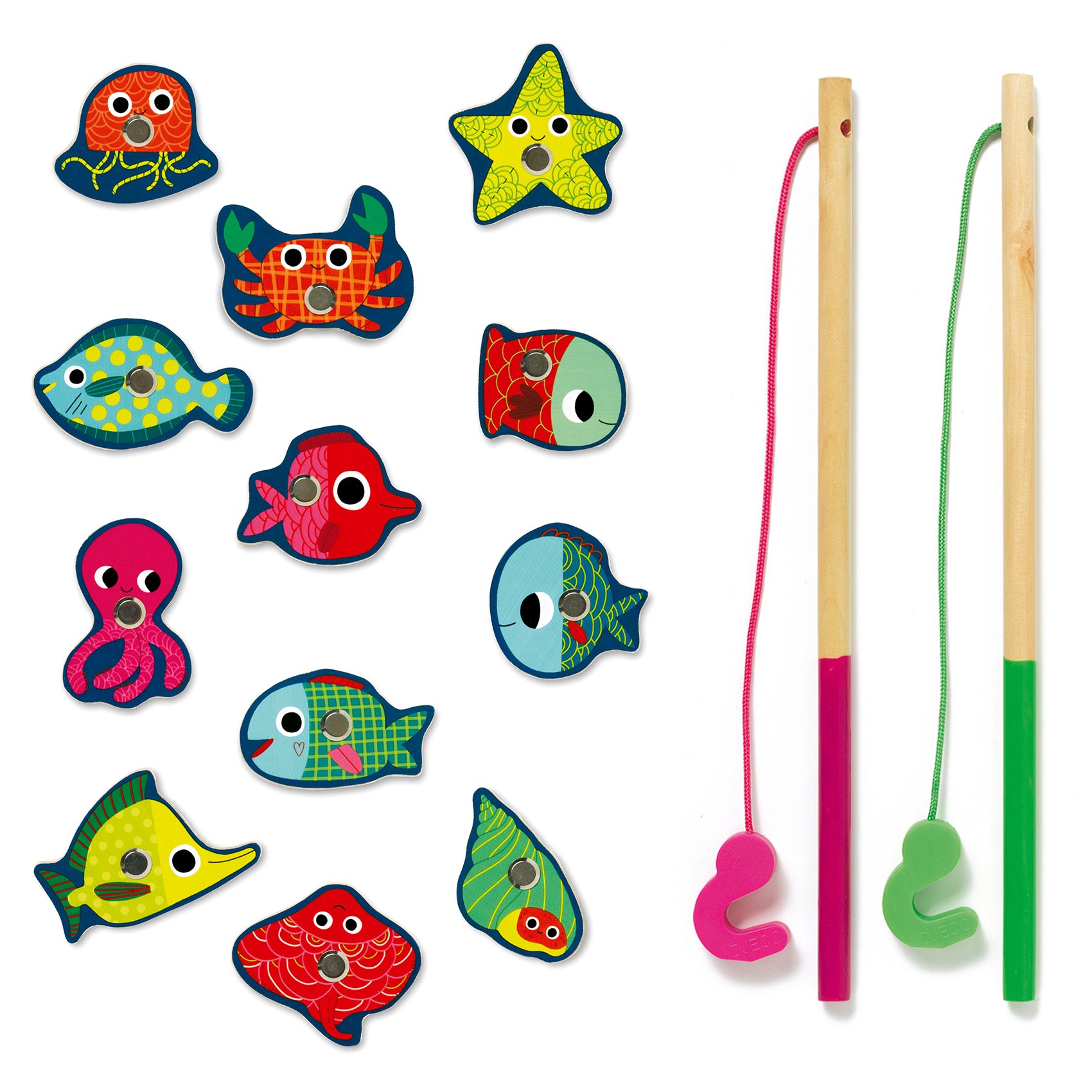 Djeco Fishing Colour Magnetic Game