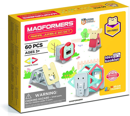 Magformers Animal Jumble 60pcs