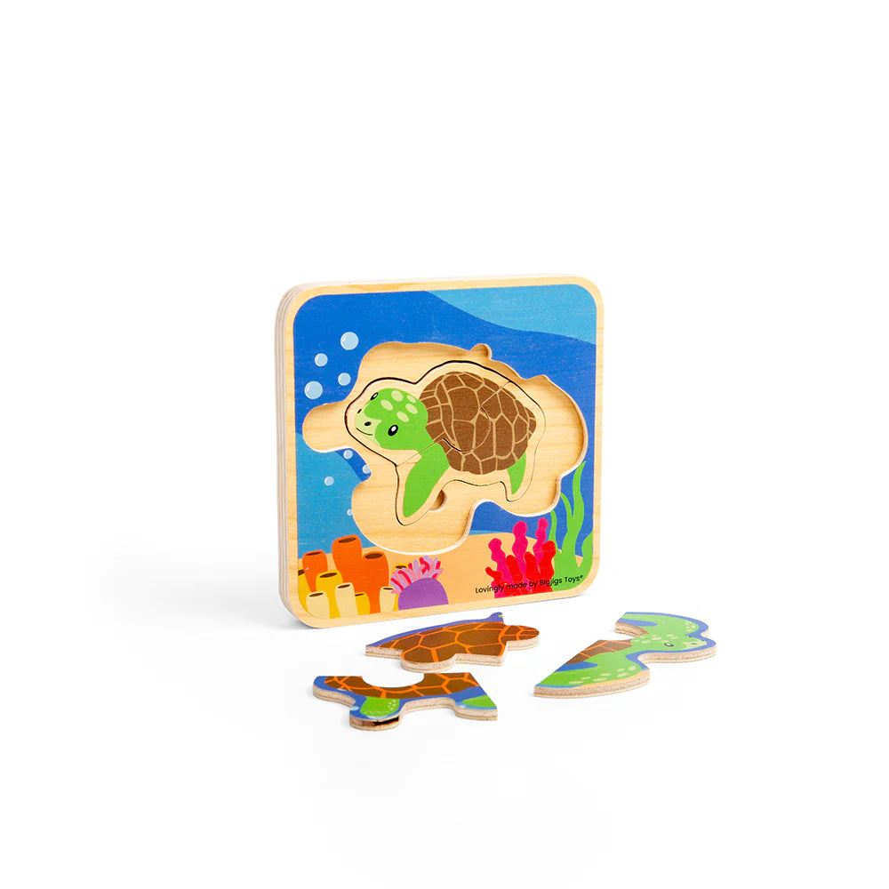 BigJigs Lifecycle Puzzle Sea Turtle