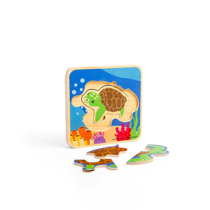 BigJigs Lifecycle Puzzle Sea Turtle