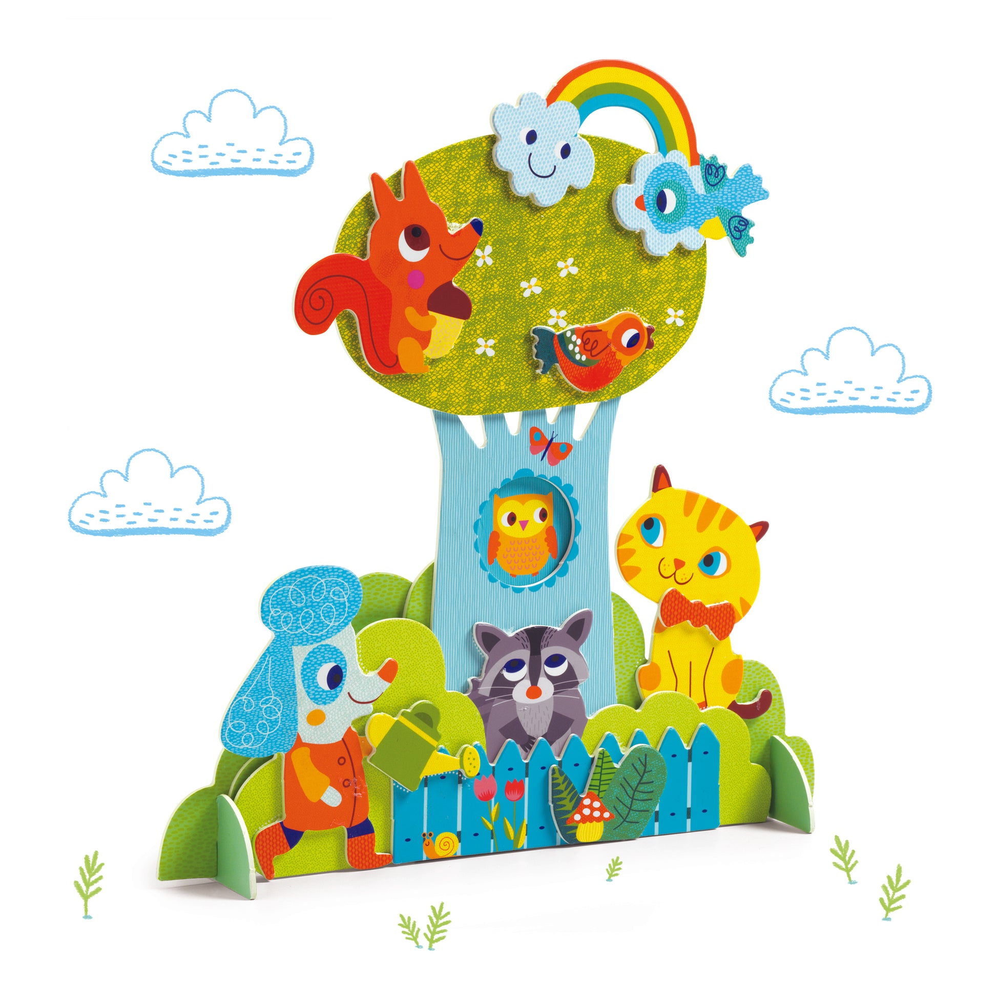 Djeco Collages Garden pals (D)