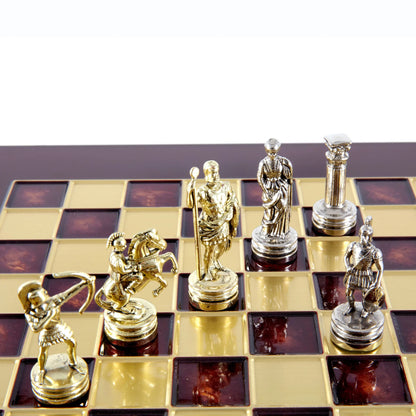 Manopoulos Archers Metal Chess Set