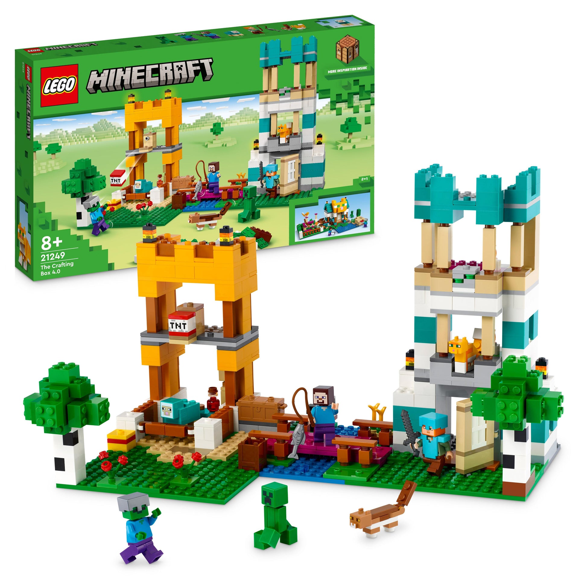 Lego Minecraft 21249 The Crafting Box 4.0 (D)