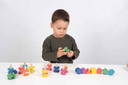 TickiT Rainbow Wooden Nuts & Bolts