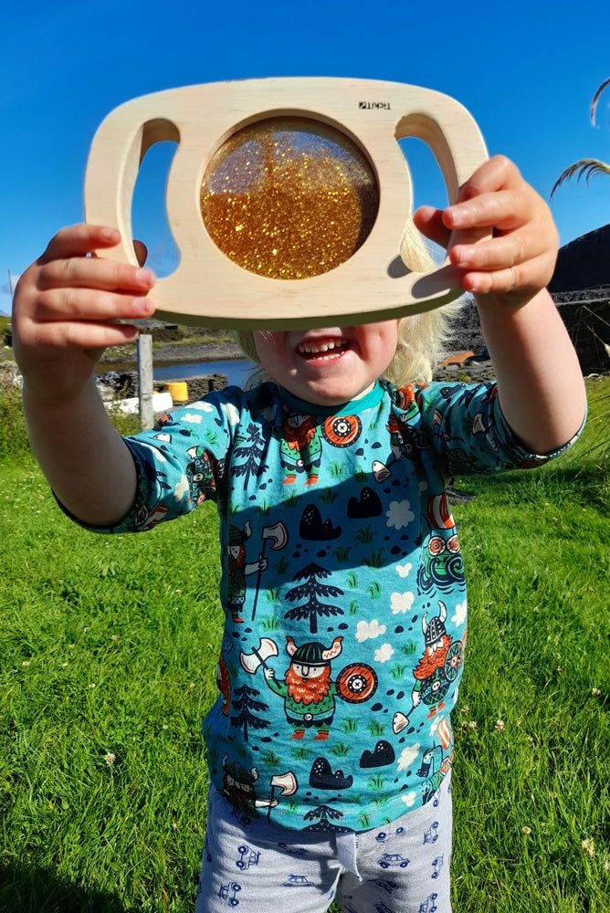 TickiT Easy Hold Glitter Panel Gold