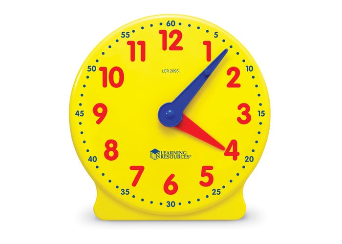 Learning Resources Big Time® Learning Clocks® Student Clock