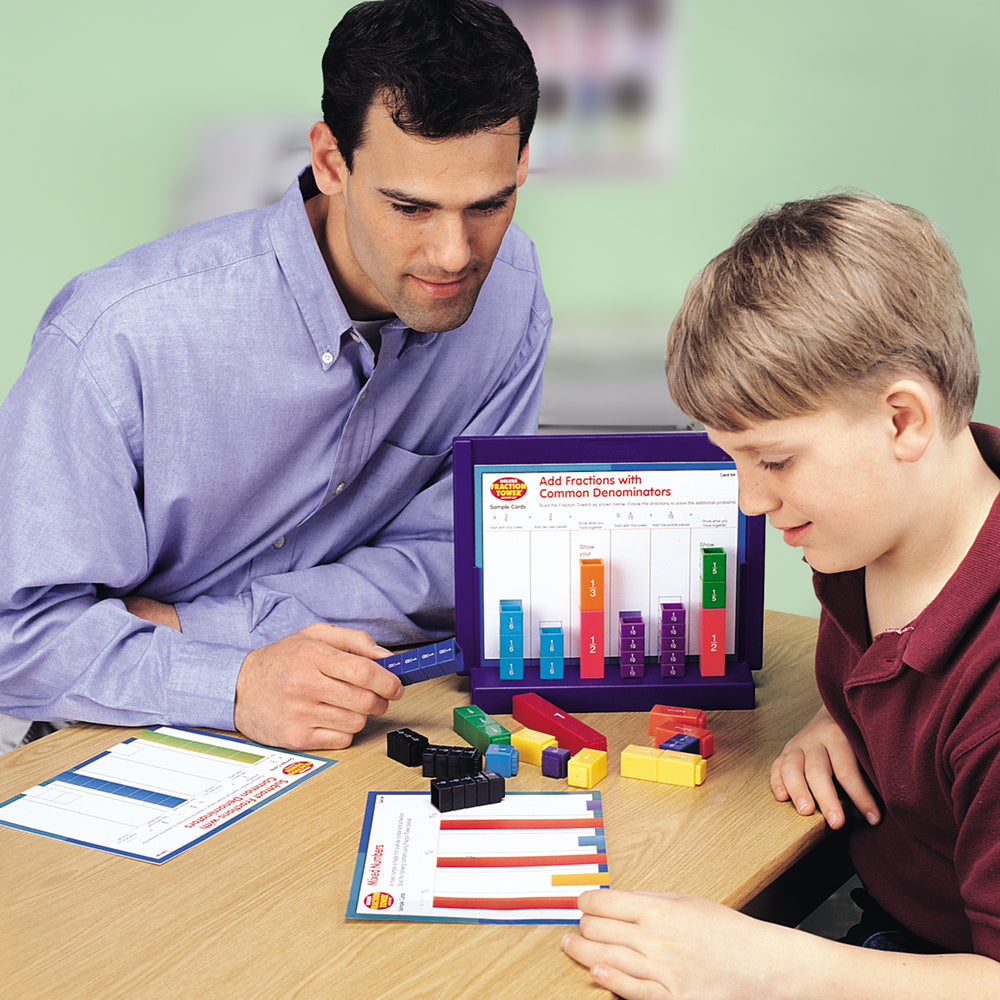 Learning Resources Deluxe Fraction Tower® Activity Set