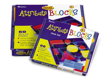 Learning Resources Attribute Blocks Desk Set