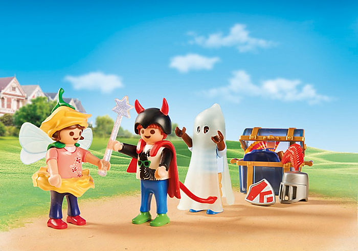Playmobil 70283 City Life Pre-School Children with Costumes