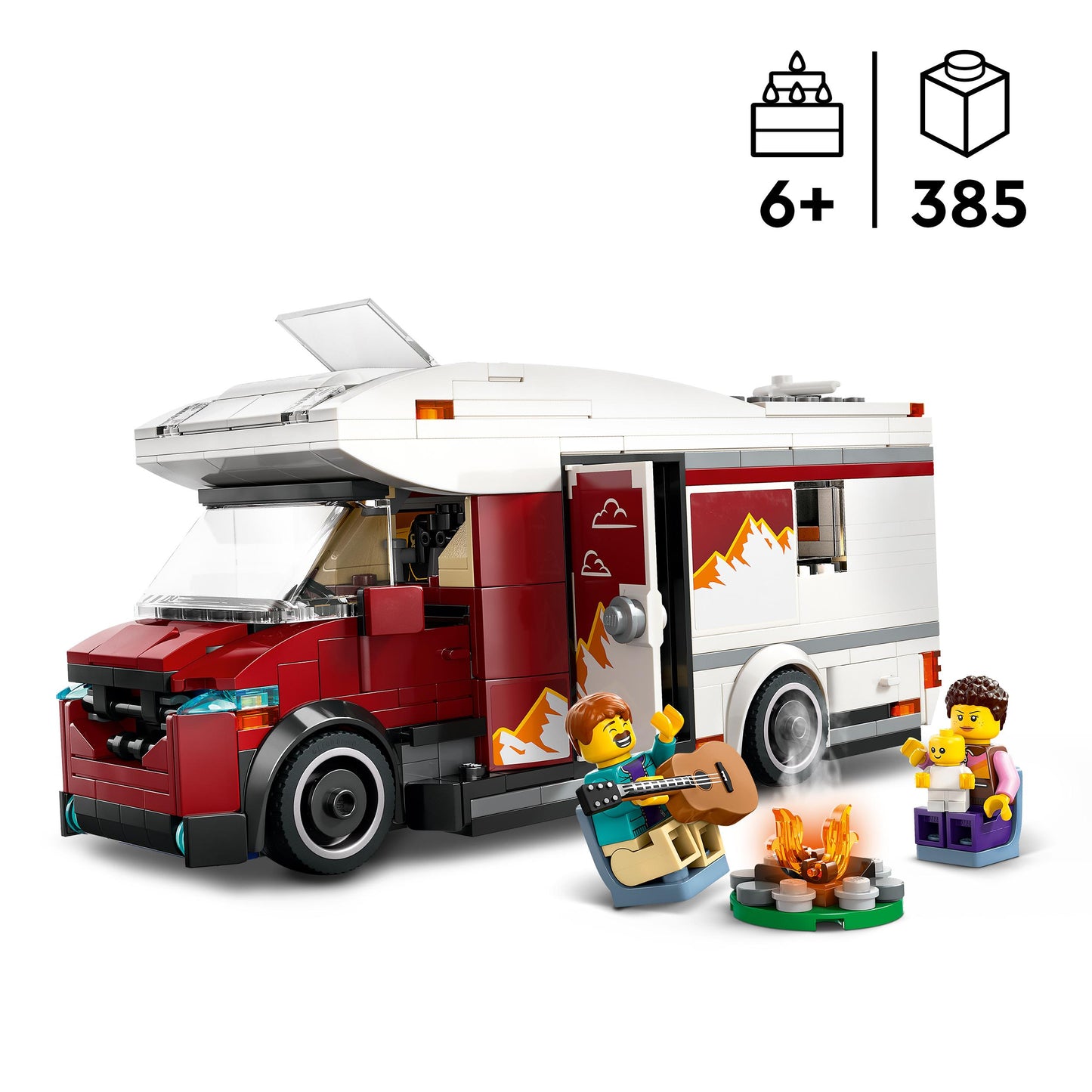 Lego City Great Vehicles 60454 Holiday Adventure Camper Van