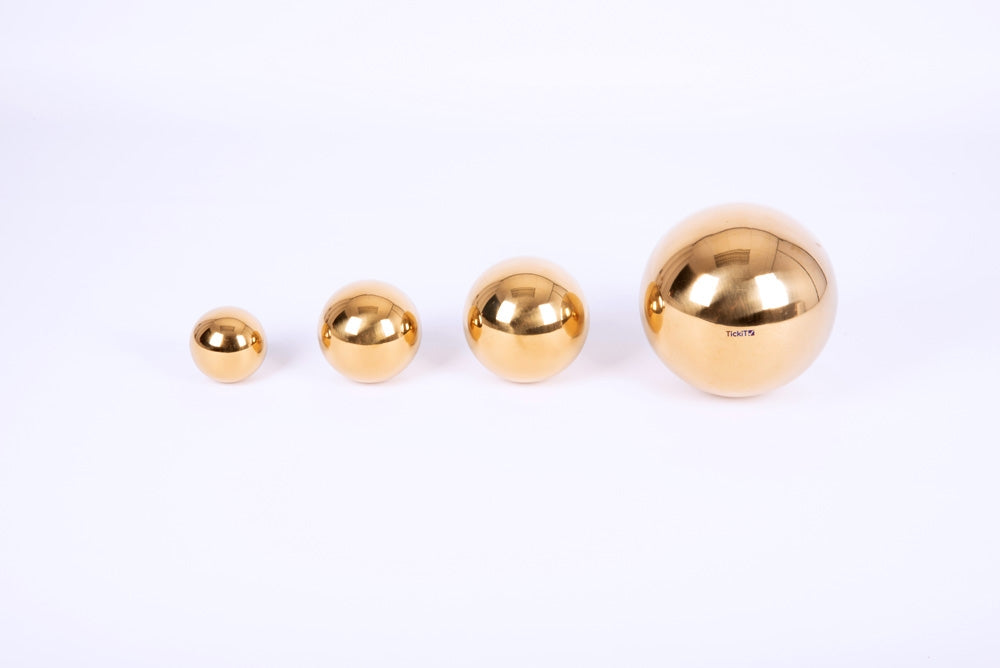 TickiT Sensory Reflective Gold Balls