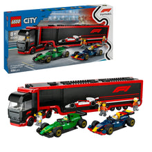 Lego City Formula 1 60445 F1® Truck with RB20 & AMR24 F1® Cars
