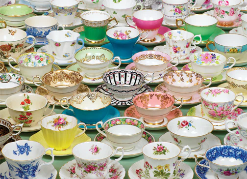 Cobble Hill Puzzles 1000 Pieces Teacups