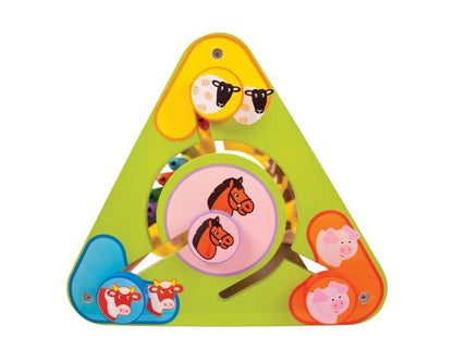 BigJigs Triangular Activity Centre