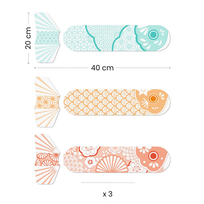 Djeco DIY Flying Fish to Colour In Koinobori