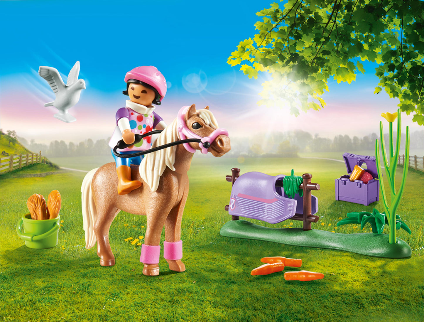 Playmobil 70514 Country Pony Farm Collectible Icelandic Pony