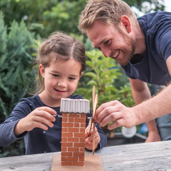 Teifoc Brick Construction Set Windmill