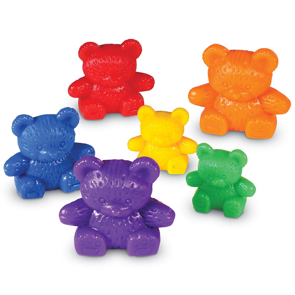 Learning Resources Three Bear Family® Counters (Set of 96)