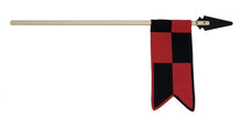 Vah Lance, Black/Red Banner 107cm