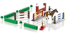 Bruder BWorld Show Jumping Course with Horse and Rider