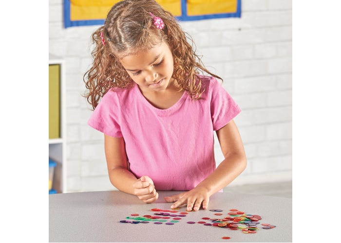 Learning Resources Transparent Counters (Set of 250)
