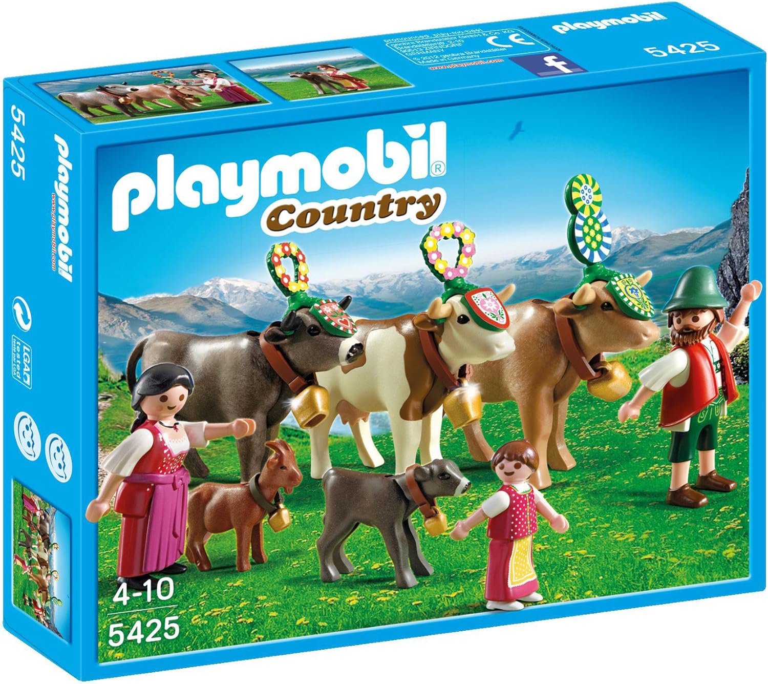 Playmobil 5425 Bavarian Alpine Festival Mountain Cattle Drive