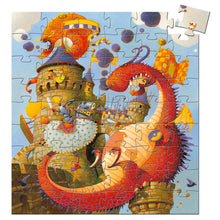 Djeco Vaillant And The Dragon - 54Pcs Silhouette Puzzle