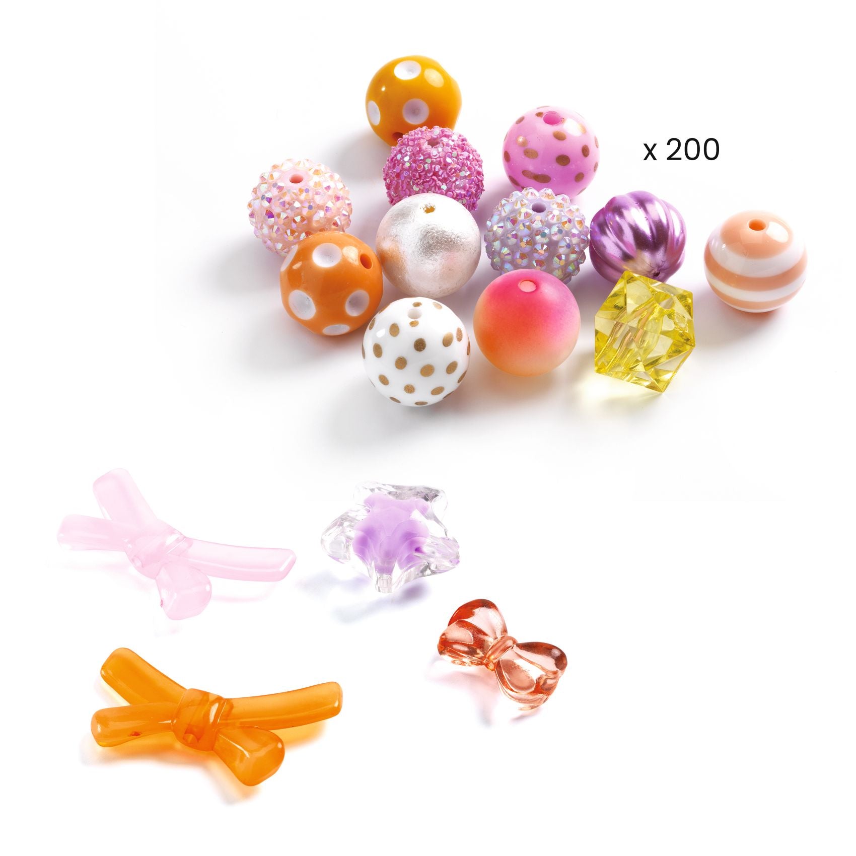 Djeco Bubble Beads Gold Beads & Jewellery