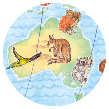 Djeco World’s Animals 100 Pcs Observation Puzzle