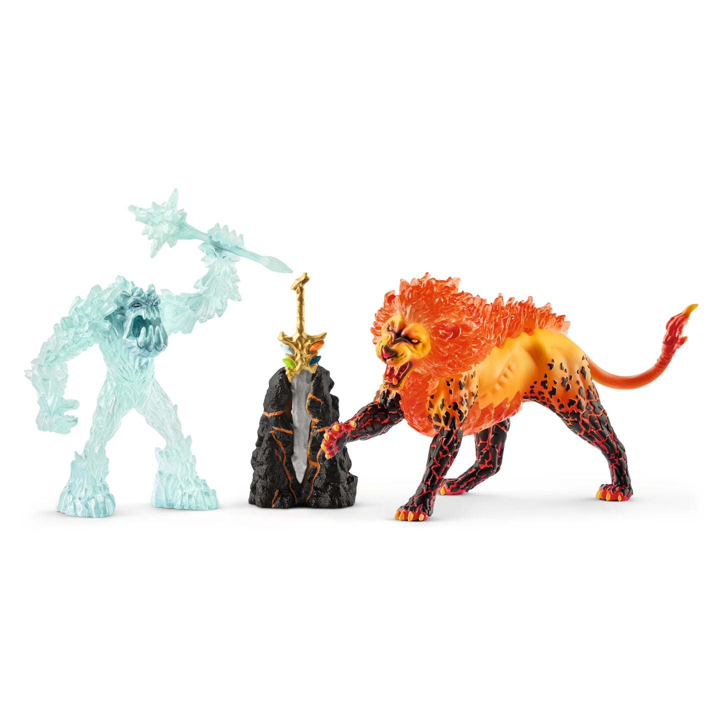 Schleich Battle For The Superweapon � Frost Monster Vs. Fire Lion