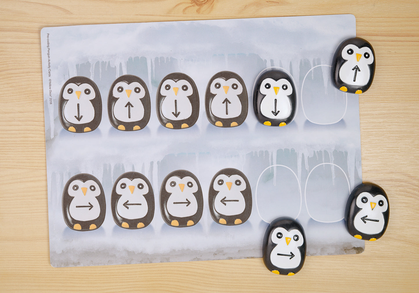 Yellow Door Pre-Coding Penguin Stones