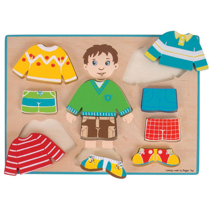 BigJigs Dressing Boy Puzzle