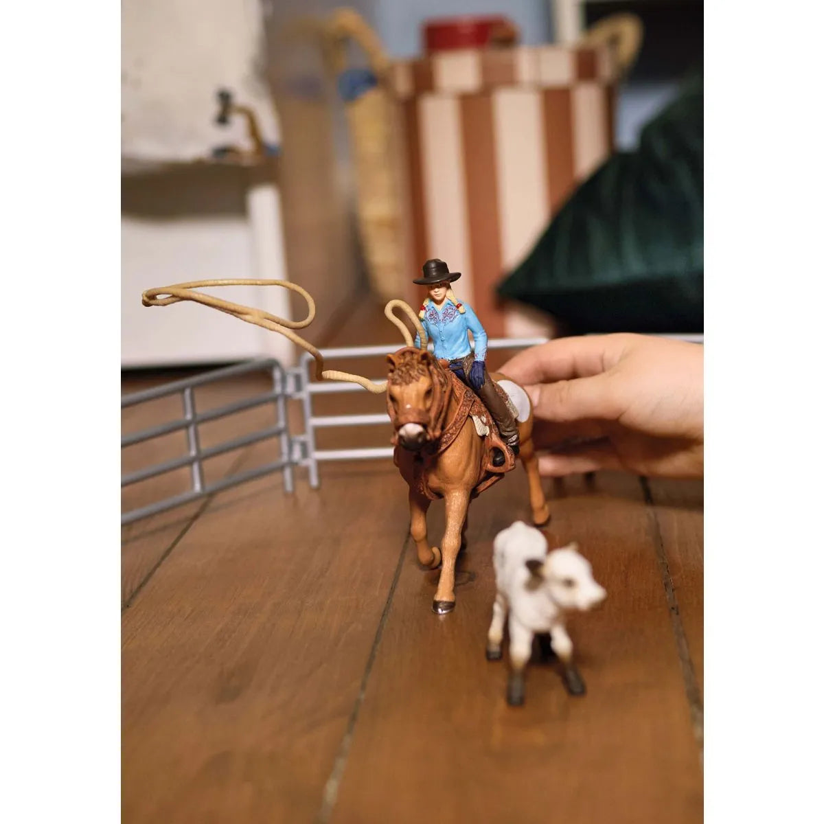 Schleich Cowboy Team Roping Fun