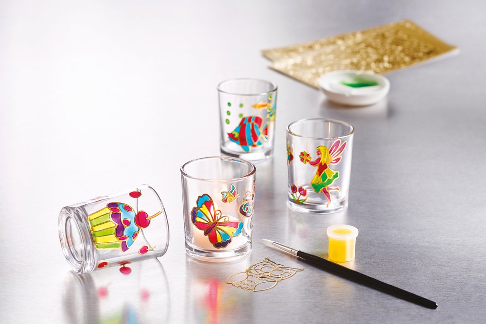 House Of Crafts Creative Glass Painting Kit