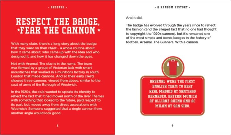 Random History Arsenal Book