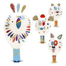 Djeco DIY Animal Balloons Mosaics & Stickers