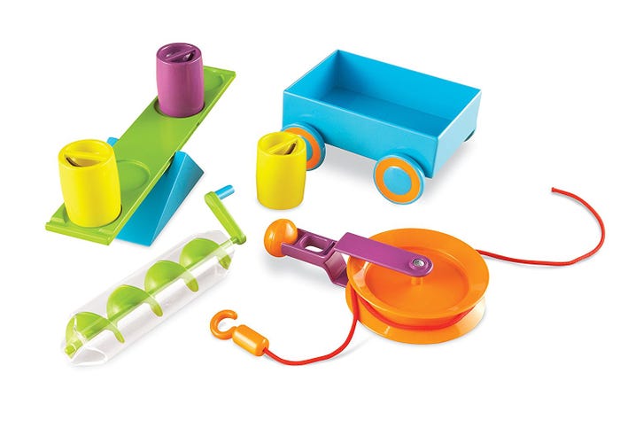 Learning Resources STEM - Simple Machines Activity Set