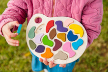 The Freckled Frog Artist Palette Puzzle