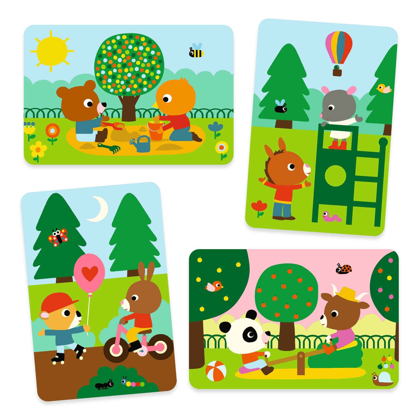Djeco In The Park Magic Colouring
