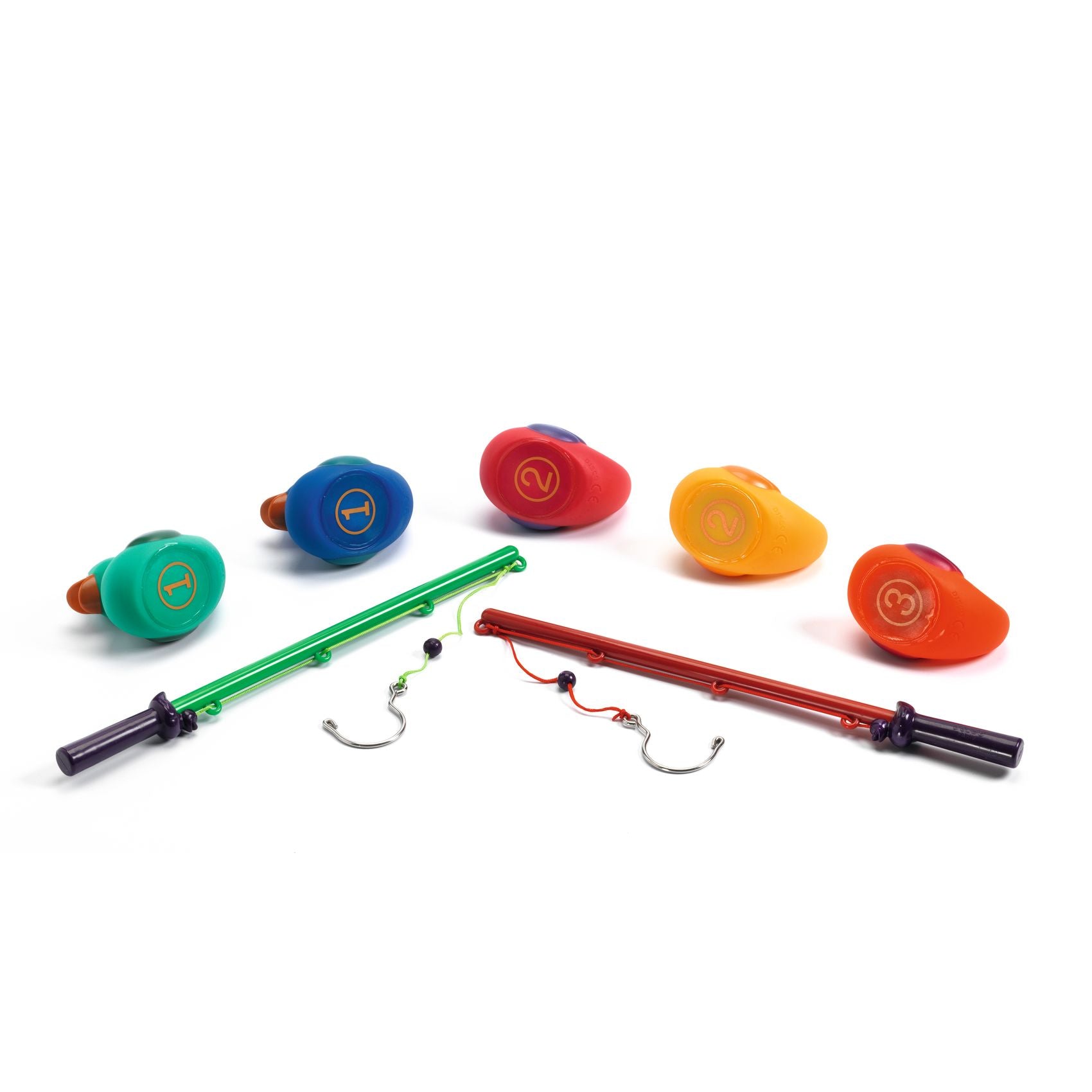 Djeco Rainbow Ducks Fishing Game