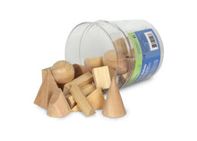 Learning Resources Wooden Geometric Solids (Set of 19)