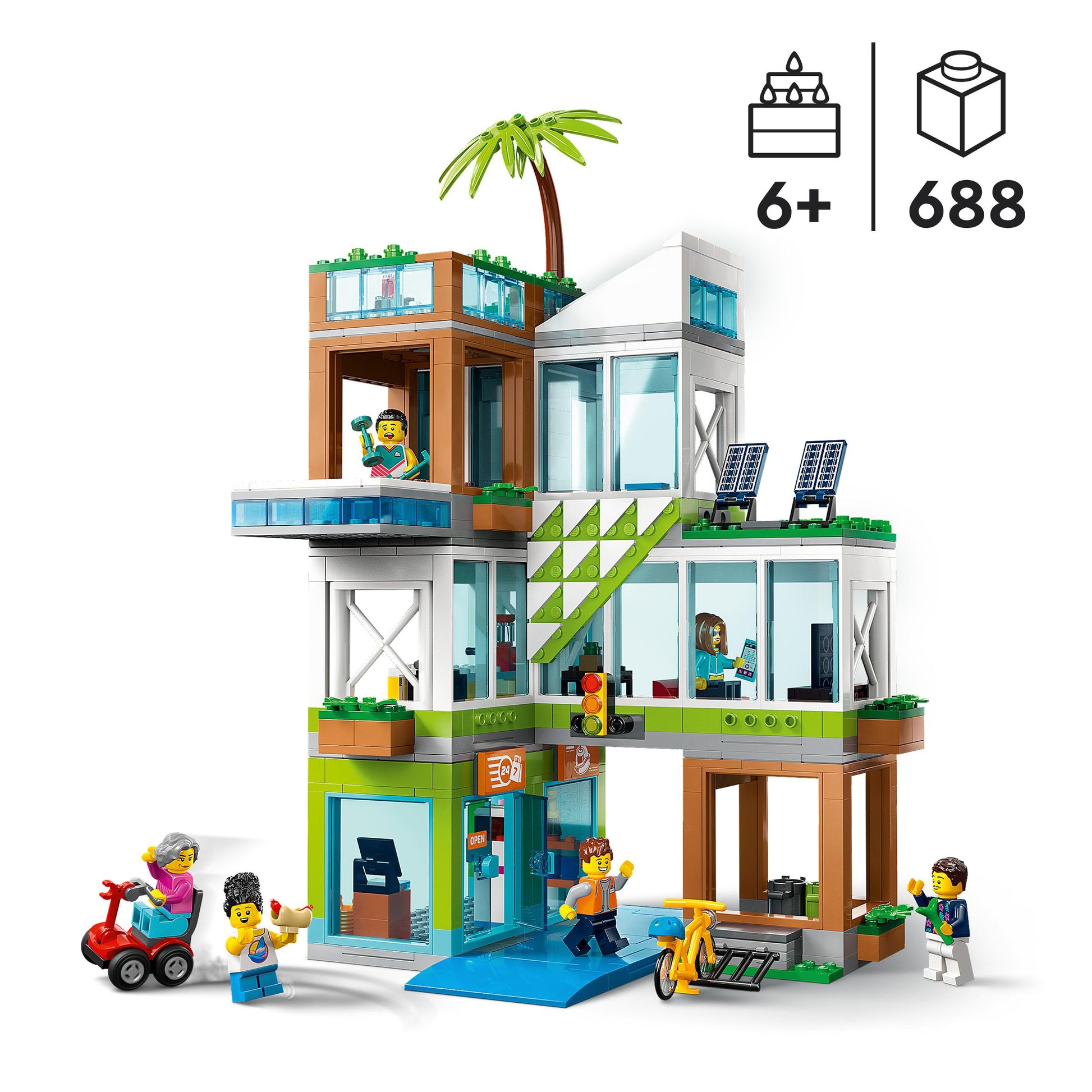 Lego My City 60365 Apartment Building (F)