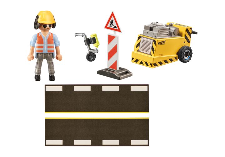 Playmobil 71185 Construction Worker Gift Set