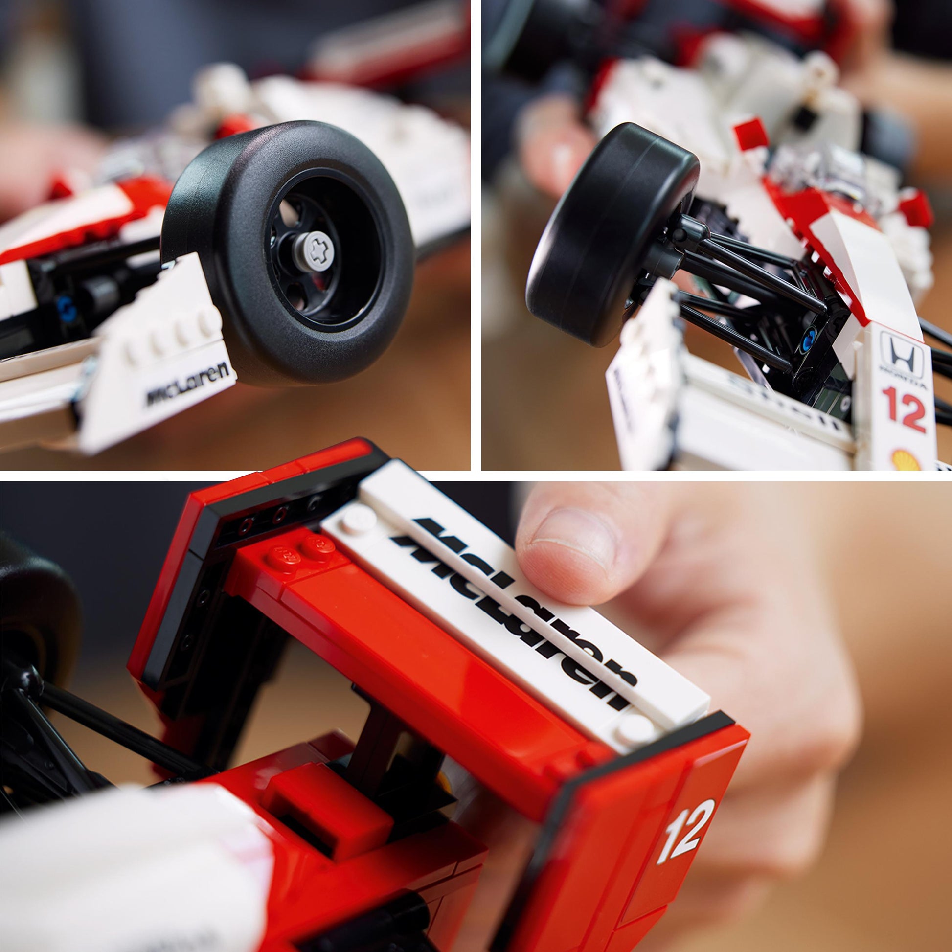 Lego Icons 10330 McLaren F1 MP4/4 with Senna Minifigure