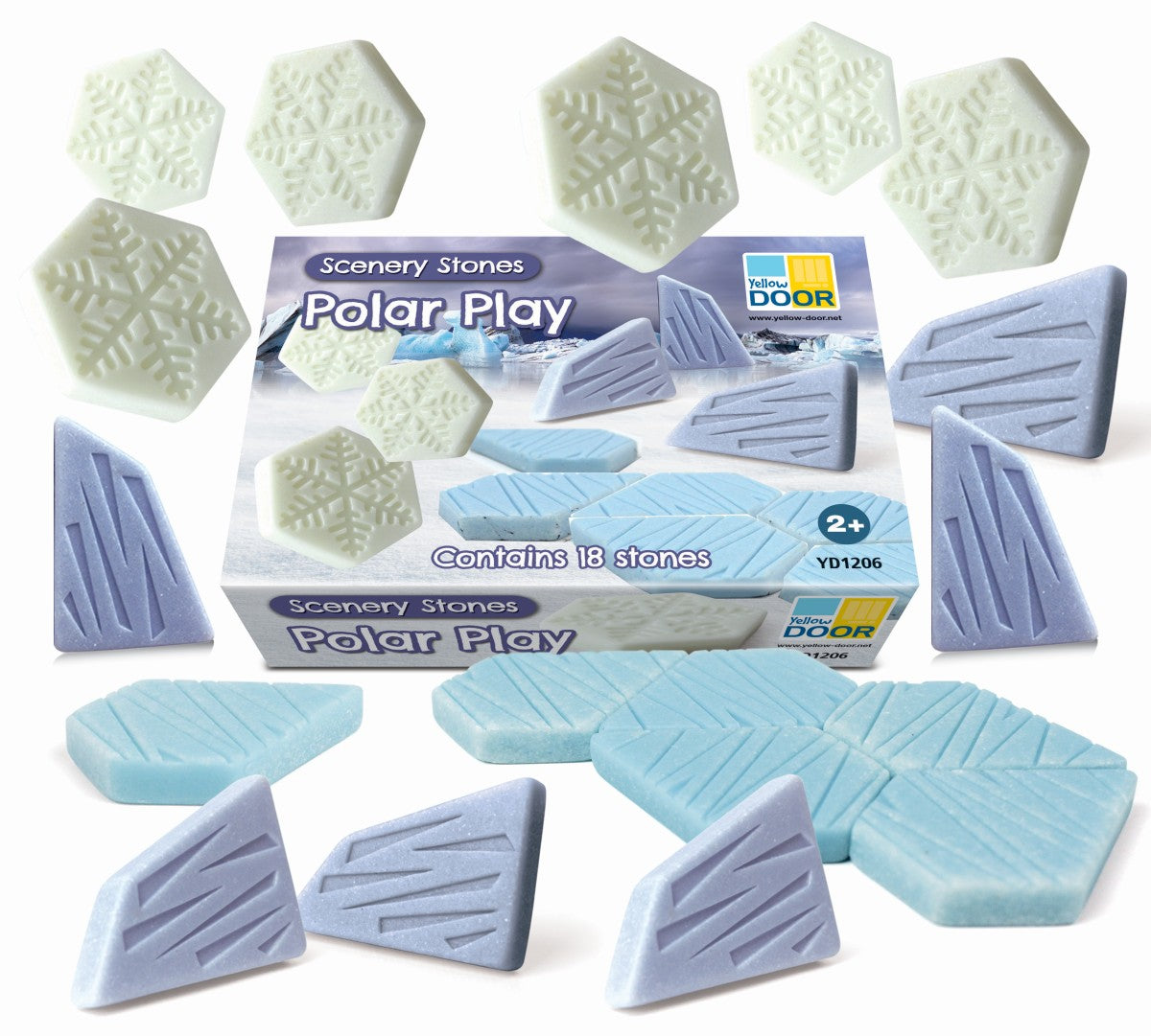 Yellow Door Scenery Stones – Polar Play