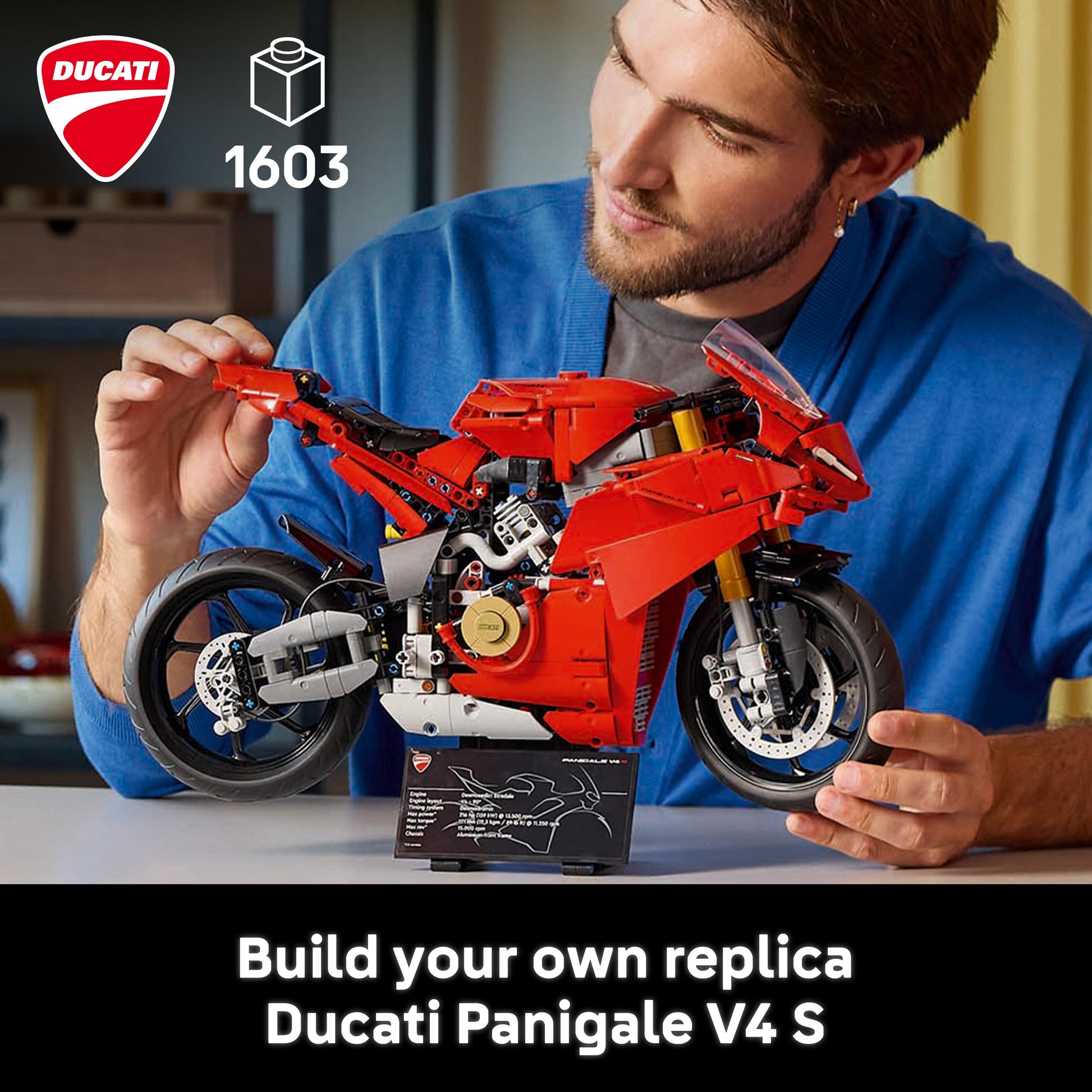 Lego Technic 42202 Ducati Panigale V4 S Motorcycle